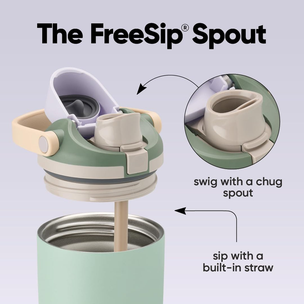 Owala FreeSip Sway - Stainless Steel - 30-oz. - Green (Eucalyptus)