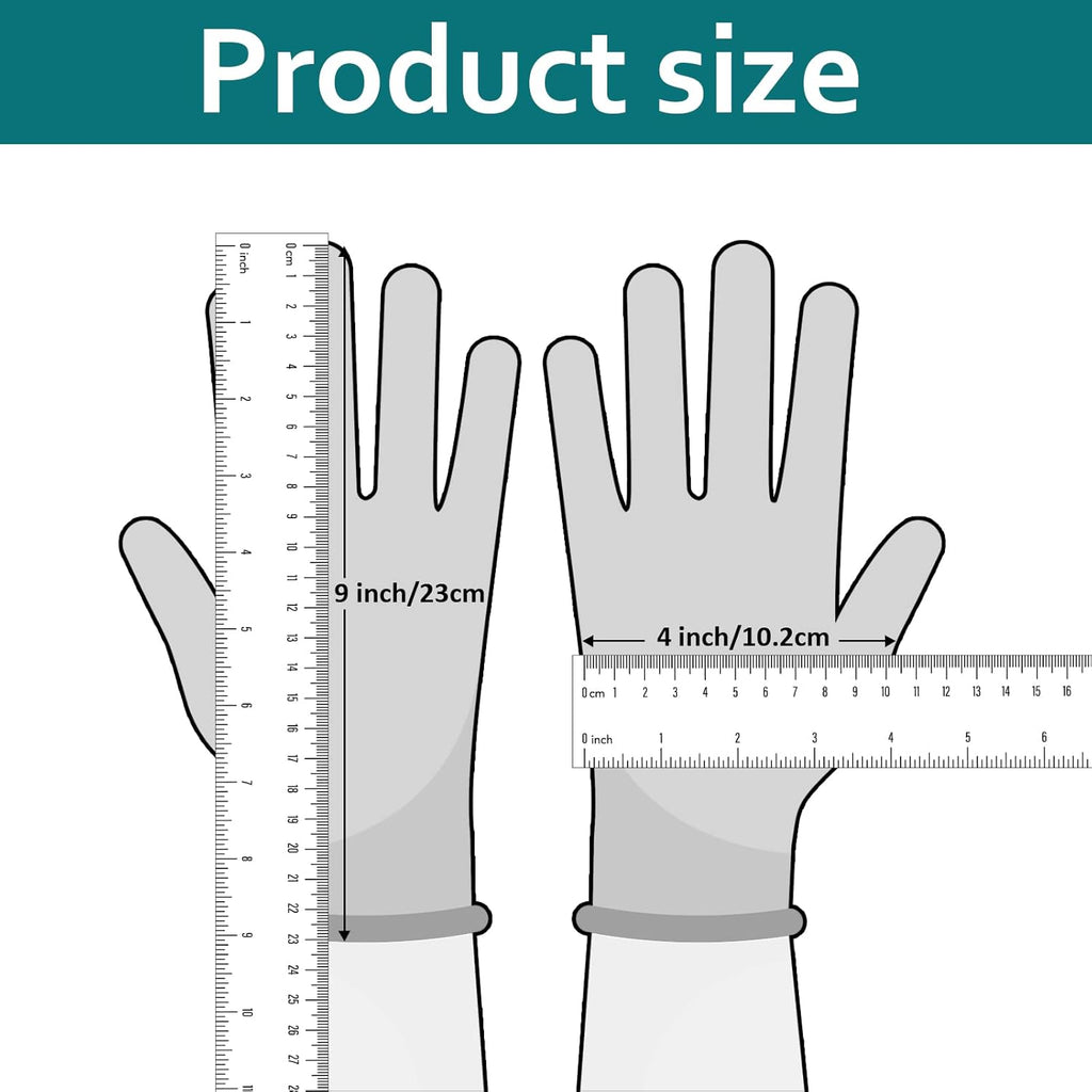 DOFOWORK Gardening Gloves - 6 Pair Gardening Gloves for Women/Men. Breathable Natural Latex Garden Gloves with Grip