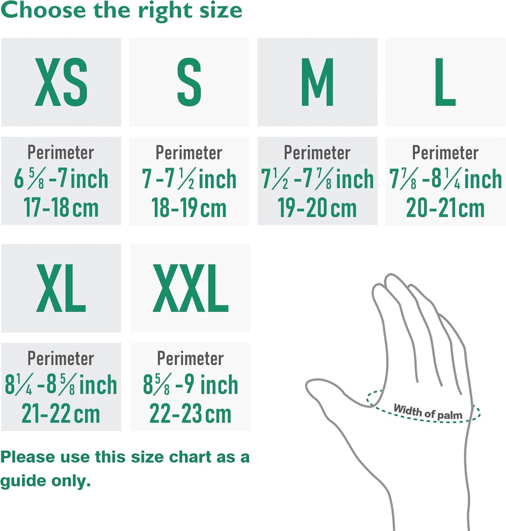 COOLJOB 2 Pairs Gardening Working Gloves for Men and Women. Touchscreen. Grippy Nitrile Rubber Coated for Garden Yard. Green/Black.Medium Size (M)